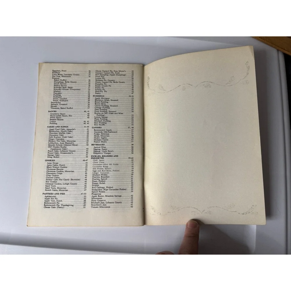 Pennsylvania Dutch Cookbook Fine Old‎ Recipes Culinary Arts Press 1971 Booklet